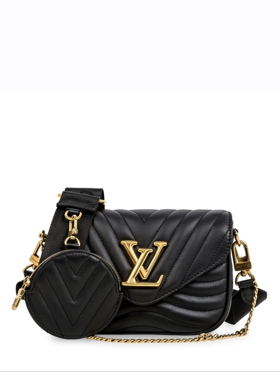 Louis Vuitton Handbags - Like NEW!!! Louis Vuitton New Wave Multi Pochette Accessoires Bag In BLACK LV